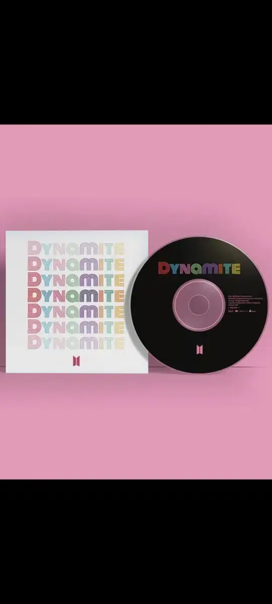 방탄소년단 다이너마이트 cd 엘피바이닐x 국내당일배송